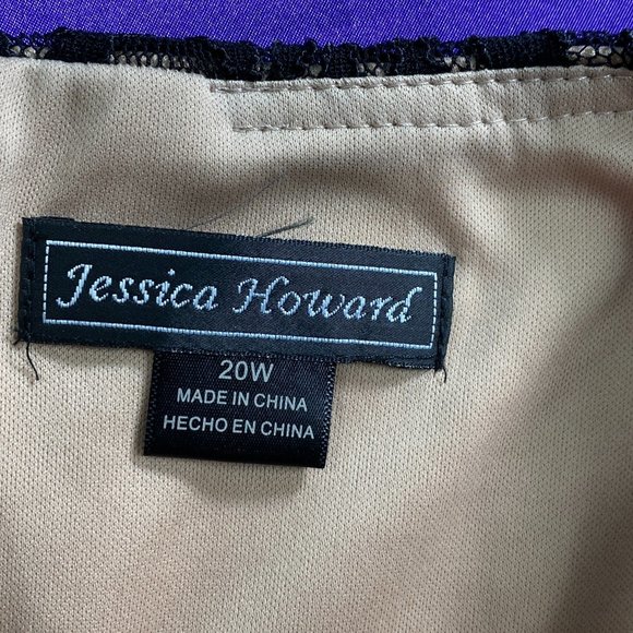 πJessica Howard Little Black Dress with Lace - Picture 13 of 14